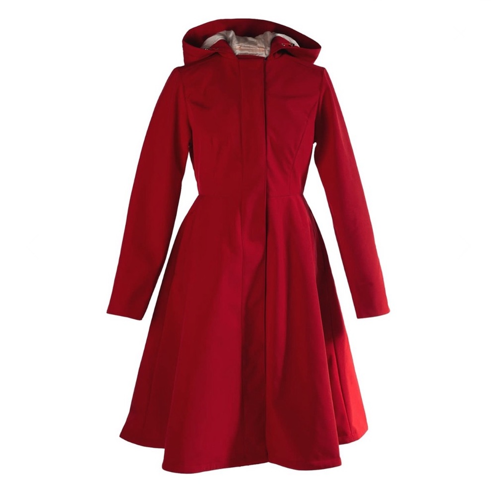 RainSisters Fairy Tale Fit & Flare Princess Coat Red Riding Hood Wolf & Badger
